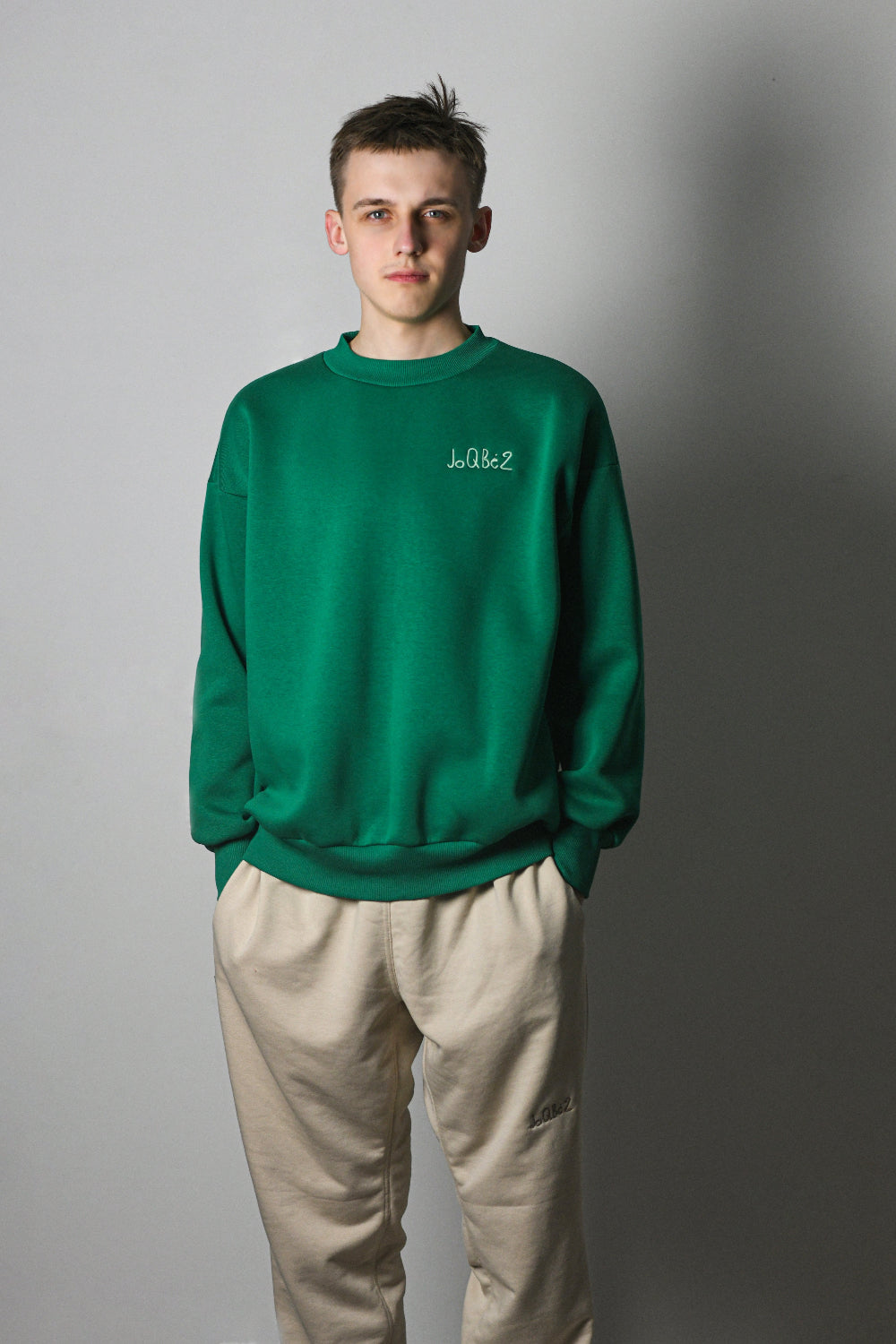 Sweatshirt with soft fleece lining