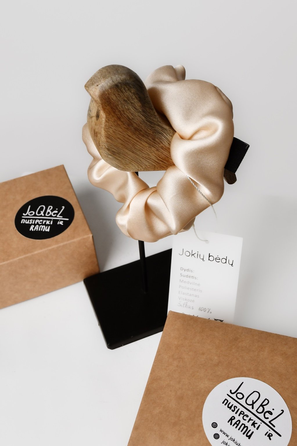 Silk Hair Scrunchies